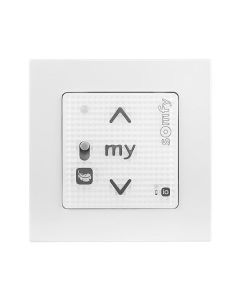 Somfy Smoove RS100 io Pure Shine inkl. Rahmen
